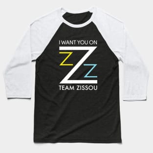 I want you on Team Zissou Baseball T-Shirt